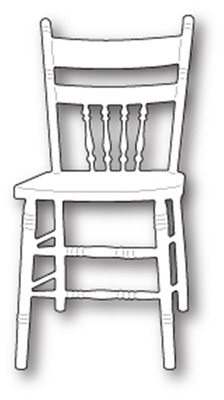 Нож для вырубки от Poppystamps - Old Porch Chair