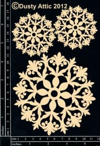 Чіпборд від Dusty Attic - Doily №5, 3 шт.