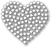 Ніж для вирубки від Memory Box - Dies - Heart of Hearts