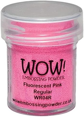 Пудра для ембосінгу Wow Fluorescent Magenta - Regular, 15 мл