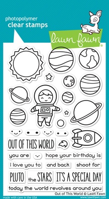 Штампи від Lawn Fawn - Out of This World