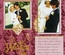 Набір наліпок - висічок HOTP - Wedding Scrap Dazzle Gld, 3 аркуші, розмір 15,223 см, 138 шт., колір золото