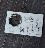 Чіпборд набір Лаванда 001 від WOODchic, 12х2см