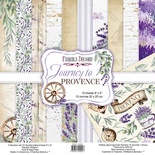 Набір скрап-паперу Journey to Provence, ТМ Фабрика Декору