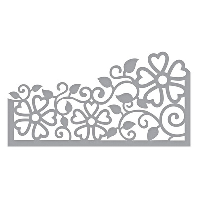 Ніж для вирубки від Spellbinders - Side Floral Panel