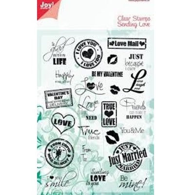Набір акрилових штампів Marianne Design - Clear Stamp - Sending list