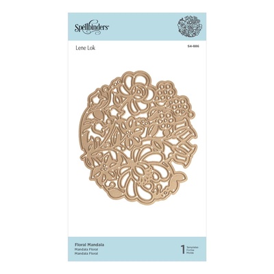 Ніж для вирубки від Spellbinders - Floral Mandala