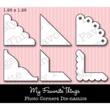 Набір ножів для вирубки My Favorite Things - Die-namics Photo Corners (MFT-0148)