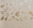 Відріз екошкіри з тисненням золотою фольгою Golden Dill Beige 50x25см, ТМ Фабрика Декору