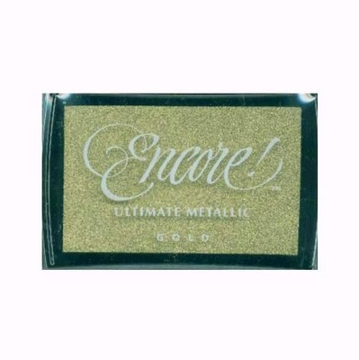 Чорнило Tsukineko Encore Ultimate Metallic Ink Pad - Gold