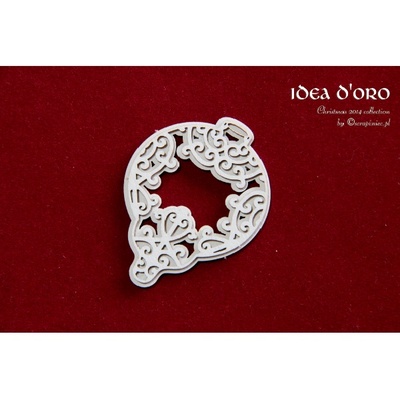 Чіпборд Scrapiniec - двошарова кулька Idea d'oro 02