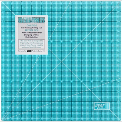 Самовідновлювальний гумовий килимок Scor - Pal - Reversible Scor - Mat Imperial, 30x30 см