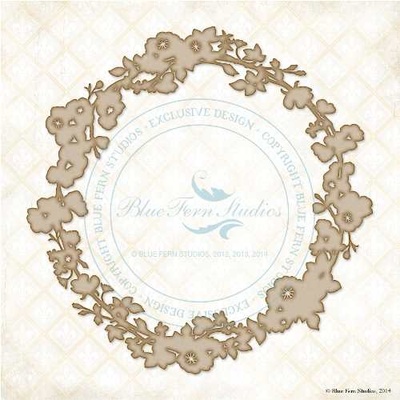 Чіпборд Blue Fern StudiOs-May Day Wreath