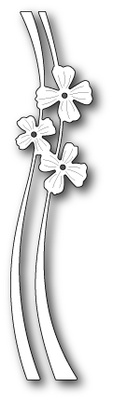 Ножі від Poppystamps - Petal Ribbon craft die