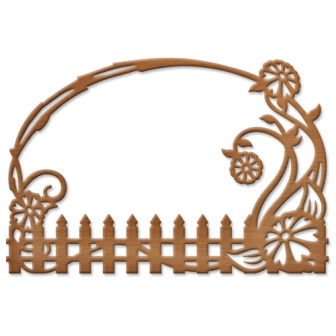 Ножі від Spellbinders - Floral Fence
