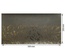 Відріз екошкіри з тисненням золотою фольгою Golden Branches Gray 50x25см, ТМ Фабрика Декору