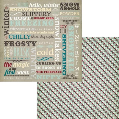 Аркуш двосторонній Fancy Pants - Timbergrove Elements Paper, 30x30 см