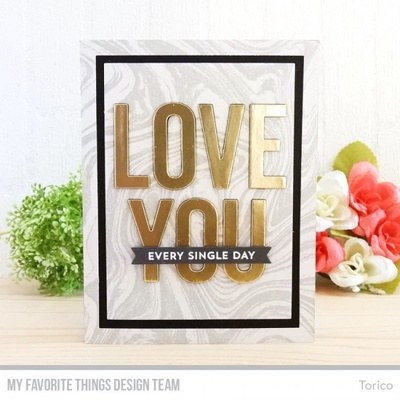 Ніж для вирубки My Favorite Things - Die-namics Love You