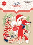 Набір висічок для скрапбукінгу від Scrapmir - Hello Christmas, 42 шт.