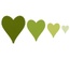 Ніж для вирубки від Sizzix - Sizzix Framelits Die Set 4PK - Hearts, Scallop #2, 4 шт.