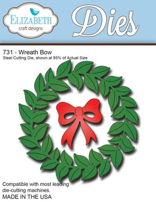 Ніж від Elizabeth Craft Designs - New Wreath Bow, 2 елементи