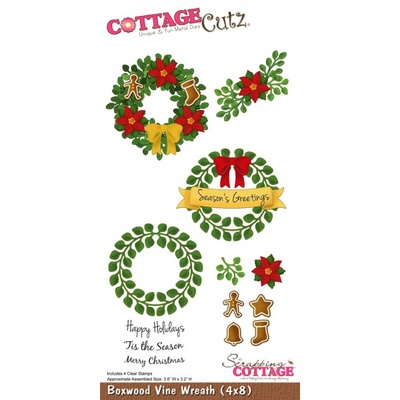 Ніж для вирубки CottageCutz Boxwood Vine Wreath, 10 x20 см