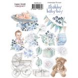 Набір наліпок (стікерів) 072 Shabby baby boy Redesign, ТМ Фабрика Декору
