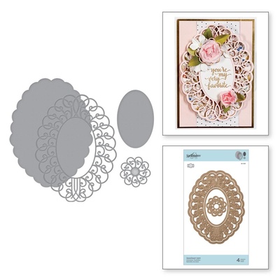Ніж для вирубки від Spellbinders - Sweetheart Swirl