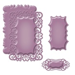 Ножі від Spellbinders - Heirloom Rectangle, 4 шт.