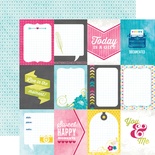 Аркуш з Набіром карток для журналінгу Echo park - Cards Paper