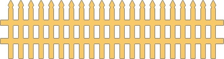 Ніж для вирубки Victorian Picket Fence від Cheery Lynn Designs