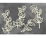 Набір чіпбордів Winter botanical diary 755, 10x15см, колір молочний, ТМ Фабрика Декору