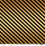 Аркуш одностороннього паперу з золотим тисненням від Scrapmir - "Golden Stripes Black" з колекції Every Day, 30x30 см