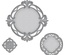 Ніж для вирубки від Spellbinders - Art Deco - Savory Decorative Accent