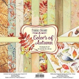 Набір скрап-паперу Colors of Autumn, ТМ Фабрика Декору