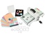 Машинка для вирубки і тиснення Sizzix Big Shot Machine White & Gray, біло-сіра (з платформою і пластинами), стартовий набір
