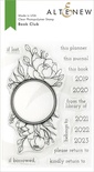 Набір штампів від Altenew - Book Club Stamp Set - книжковий клуб, 15шт.