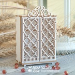 Чіпборд ScrapBox 3d фігурка - Шкафчик з вензелями Hd-007
