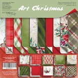 Двосторонній паперу 30x30см від Scrapmir Art Christmas 10 шт.
