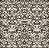 Аркуш скрап-паперу Echo Park - Black DAMASK, 30x30 см
