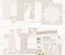 Набiр паперу для скрапбукiнгу Lemoncraft - Linen Story, 15х15см