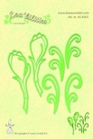 Ножі для вирубки від LeaCreaDesign - Flowers, 6 ел.