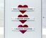 Ніж для вирубки My Favorite Things - Die-namics Hearts in a Row - Vertical