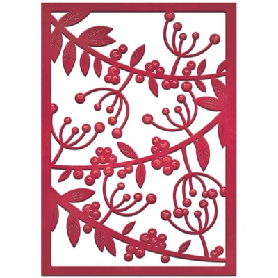 Ножі від Spellbinders — Mistletoe Card Front