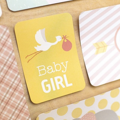 Набір карток Project Life by Becky Higgins - Value Kit - Lullaby Girl, 120 елементів