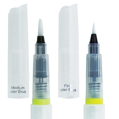 Ручка-пензлик для акварелі від Nuvo - Aqua Flow Water Brushes, 2 шт.