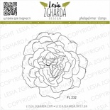 Акриловий штамп Lesia Zgharda Зворушлива троянда FL232