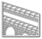 Ніж для вирубки від Poppystamps - Stone Bridge Perspective