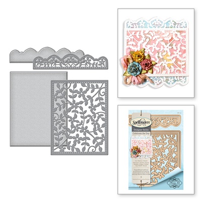 Ножі від Spellbinders — Framed Floral Card Front