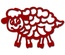Ножі для вирубки Crafty Ann Funny Sheep